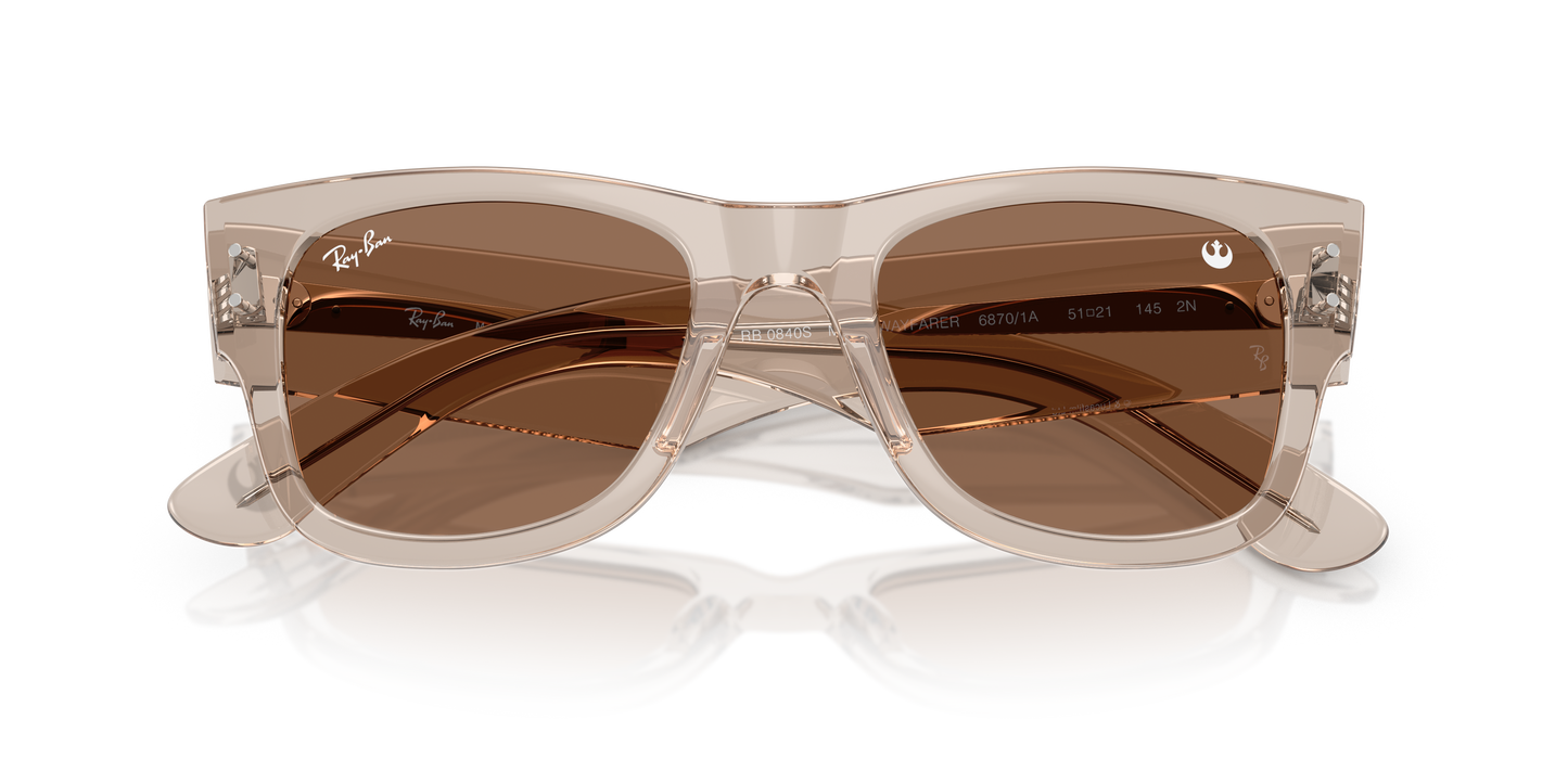 Ray-Ban RB0840S Ray-Ban Star Wars – The Rebel Alliance Mega Wayfarer Sunglasses - Square Injected Frame