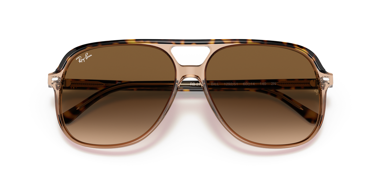 Ray-Ban RB2198 Bill Sunglasses - Square Acetate Frame