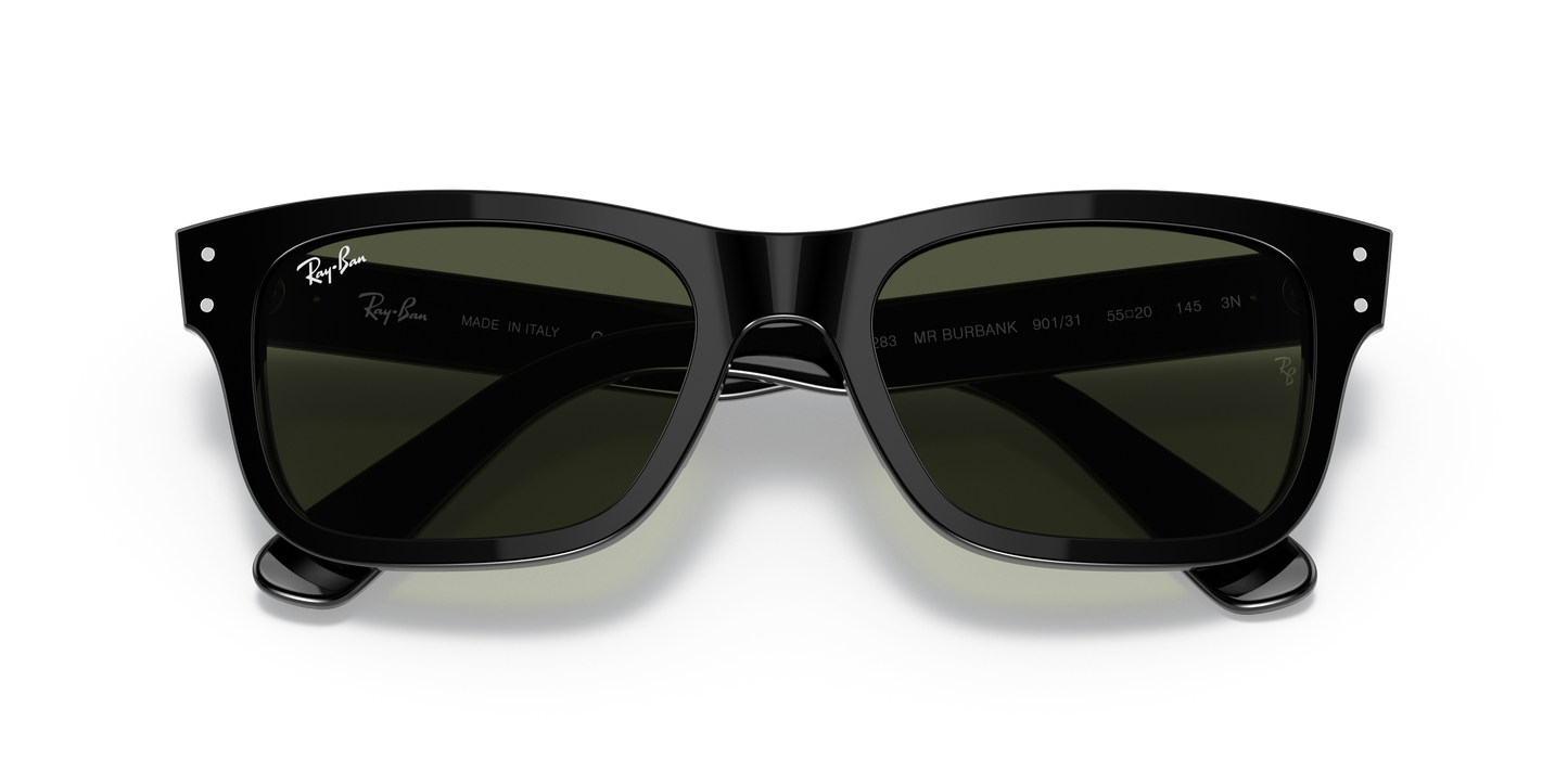 Ray-Ban RB2283 Burbank Sunglasses - Rectangle Acetate Frame