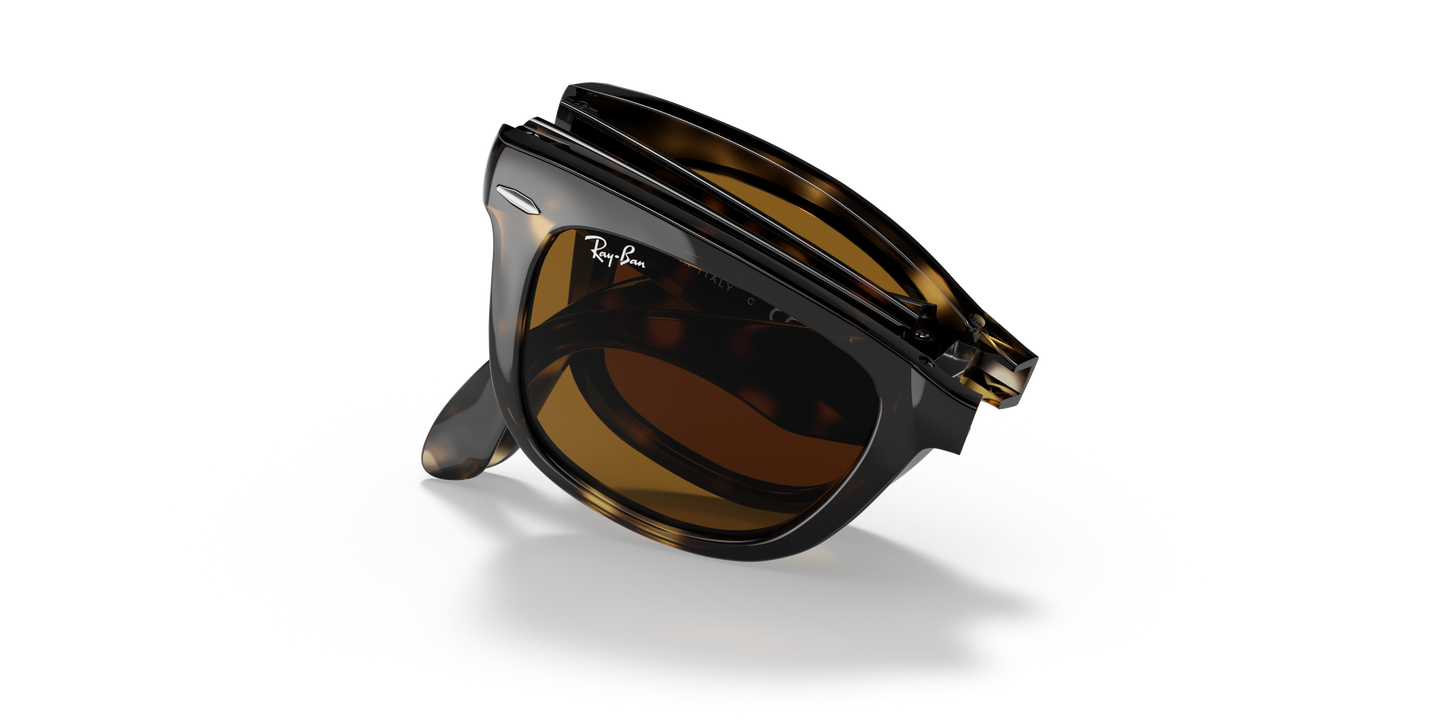 Ray-Ban RB4105 Wayfarer Folding Classic Sunglasses - Square Nylon Frame