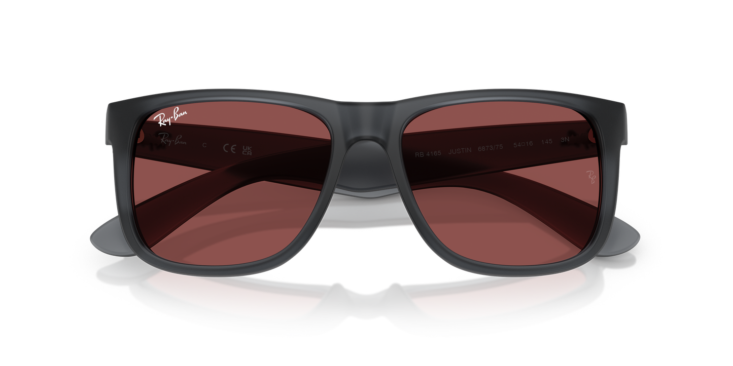 Ray-Ban RB4165 Justin Classic Sunglasses - Square Nylon Frame