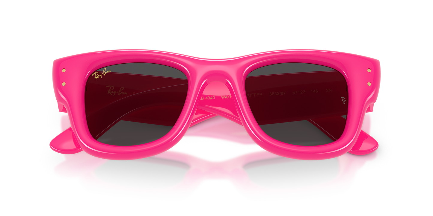 Ray-Ban RB4940 Wayfarer Puffer Sunglasses - Square Injected Frame