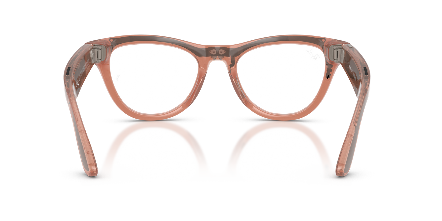 Ray-Ban Meta Gen 2 Skyler Smart Glasses - Cat-Eye Injected Frame