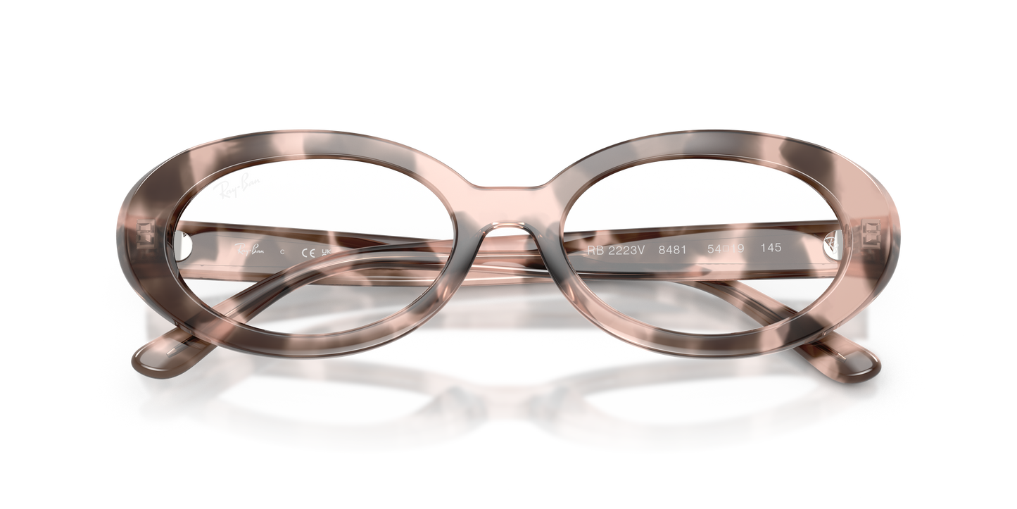 Ray-Ban RB2223V Eyeglasses - Oval Injected Frame