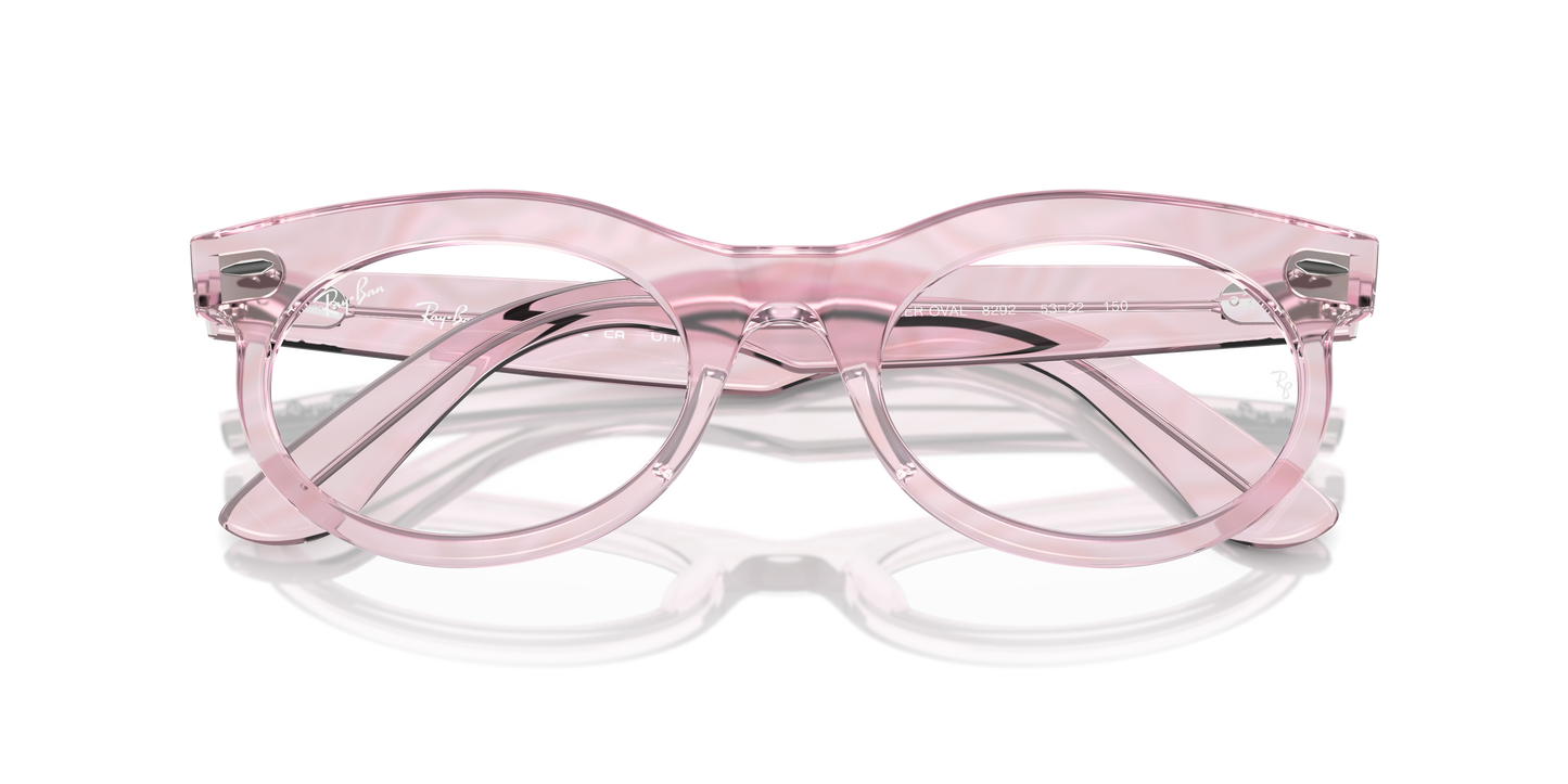 Ray-Ban RB2242V Wayfarer Oval Change Eyeglasses - Injected Frame