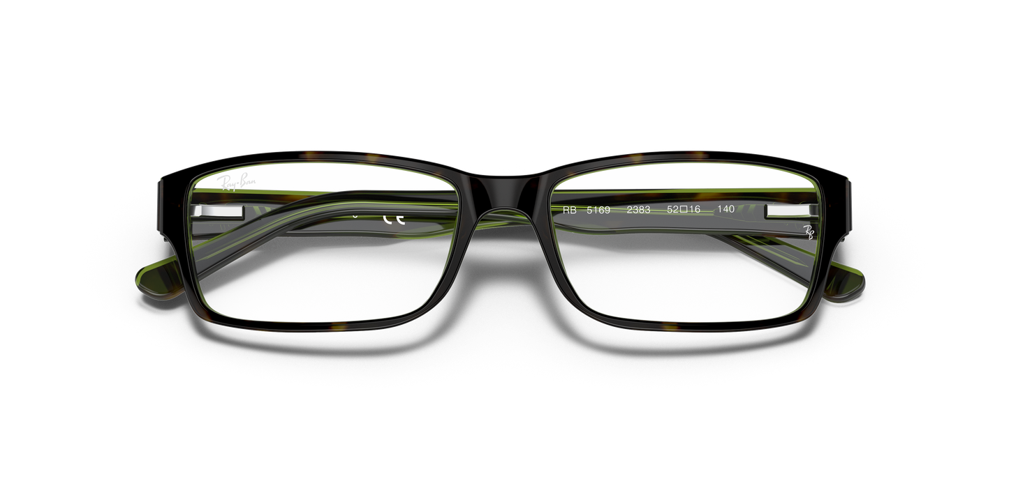 Ray-Ban RB5169 Eyeglasses - Rectangle Acetate Frame