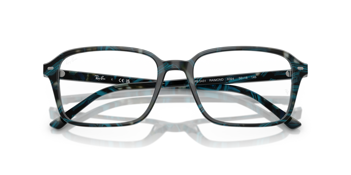 Ray-Ban RB5431 Raimond Eyeglasses - Square Acetate Frame