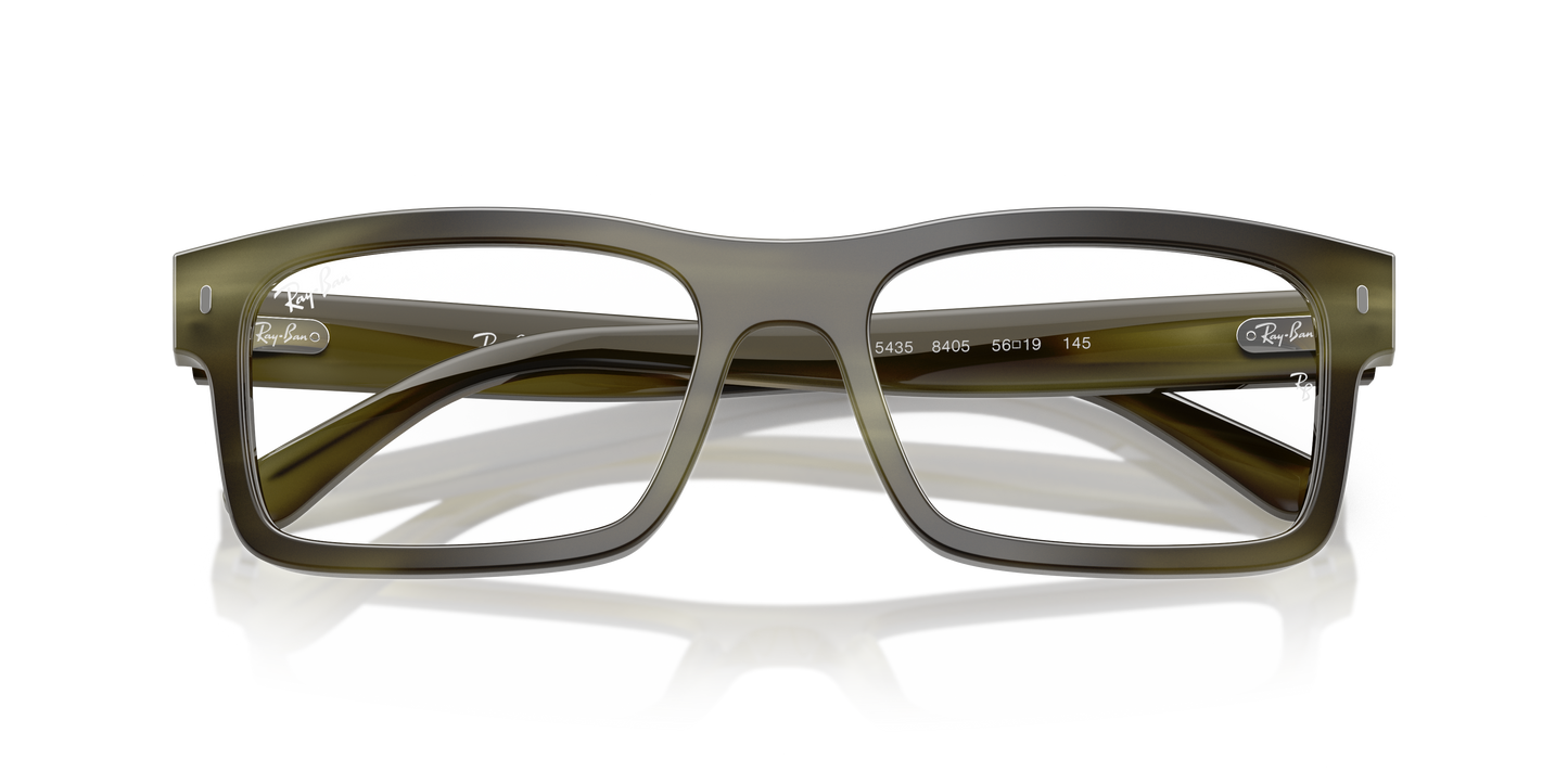 Ray-Ban RB5435 Eyeglasses - Rectangle Acetate Frame