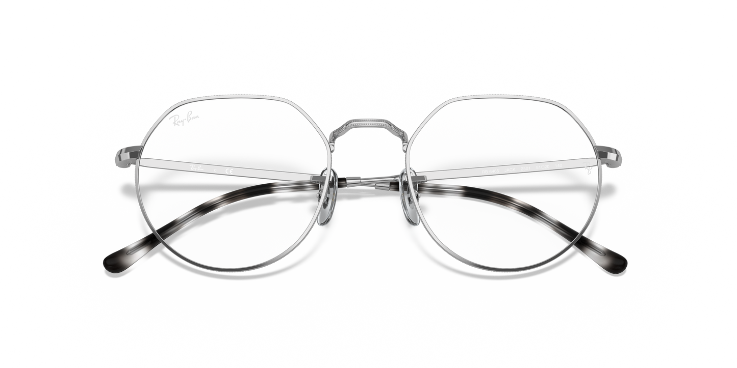 Ray-Ban RB6465 Jack Eyeglasses - Geometric Metal Frame
