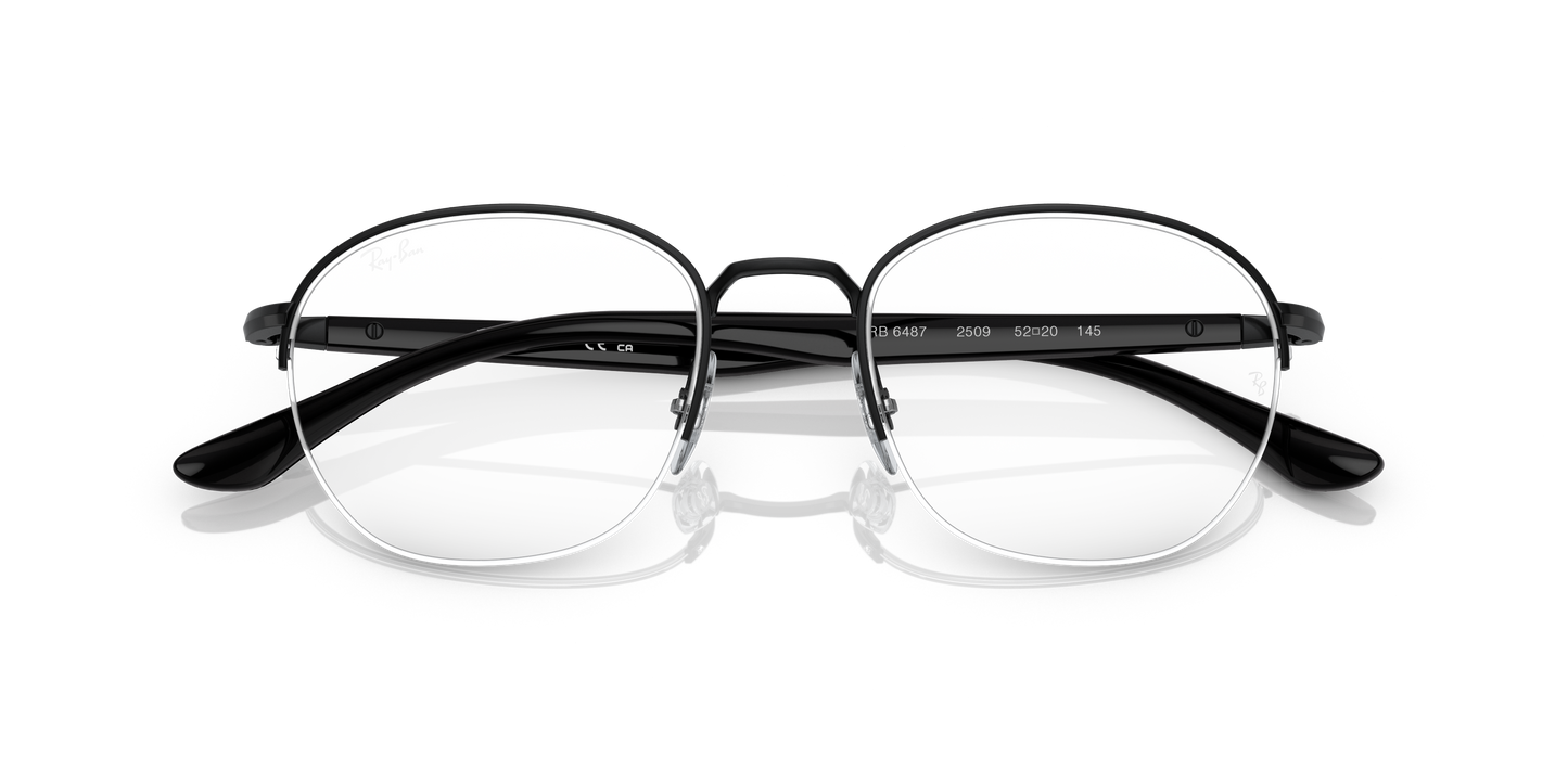 Ray-Ban RB6487 Eyeglasses - Square Metal Frame