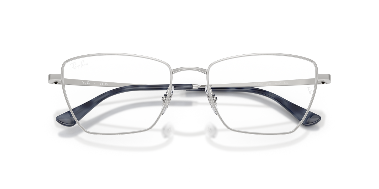 Ray-Ban RB6552 Drea Bio-Based Eyeglasses - Geometric Metal Frame