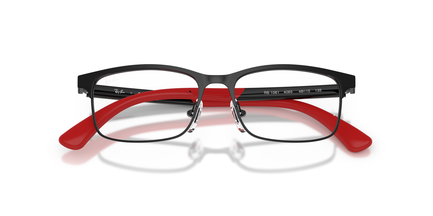 Ray-Ban RB1061 Bio-Based Kids Eyeglasses - Rectangle Metal Frame
