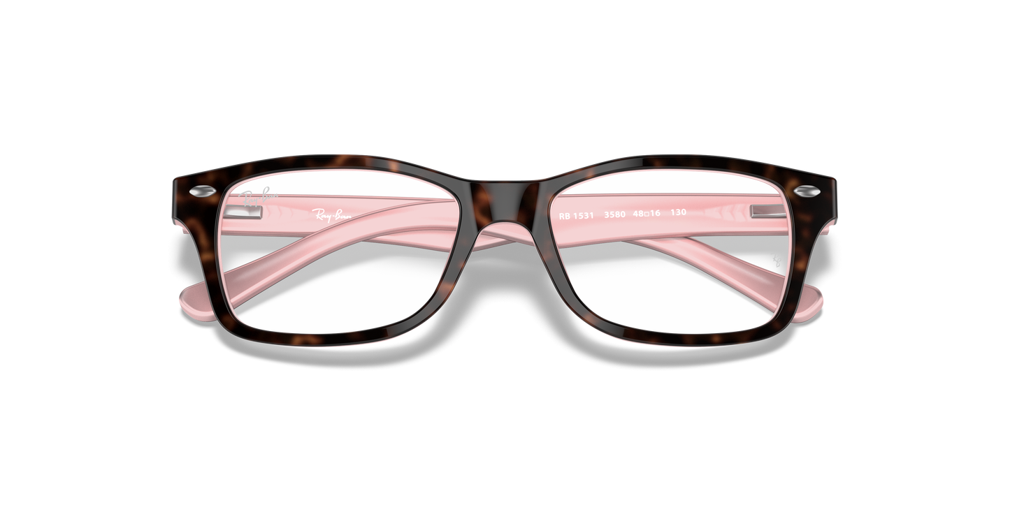 Ray-Ban RB1531 Kids Eyeglasses - Square Acetate Frame