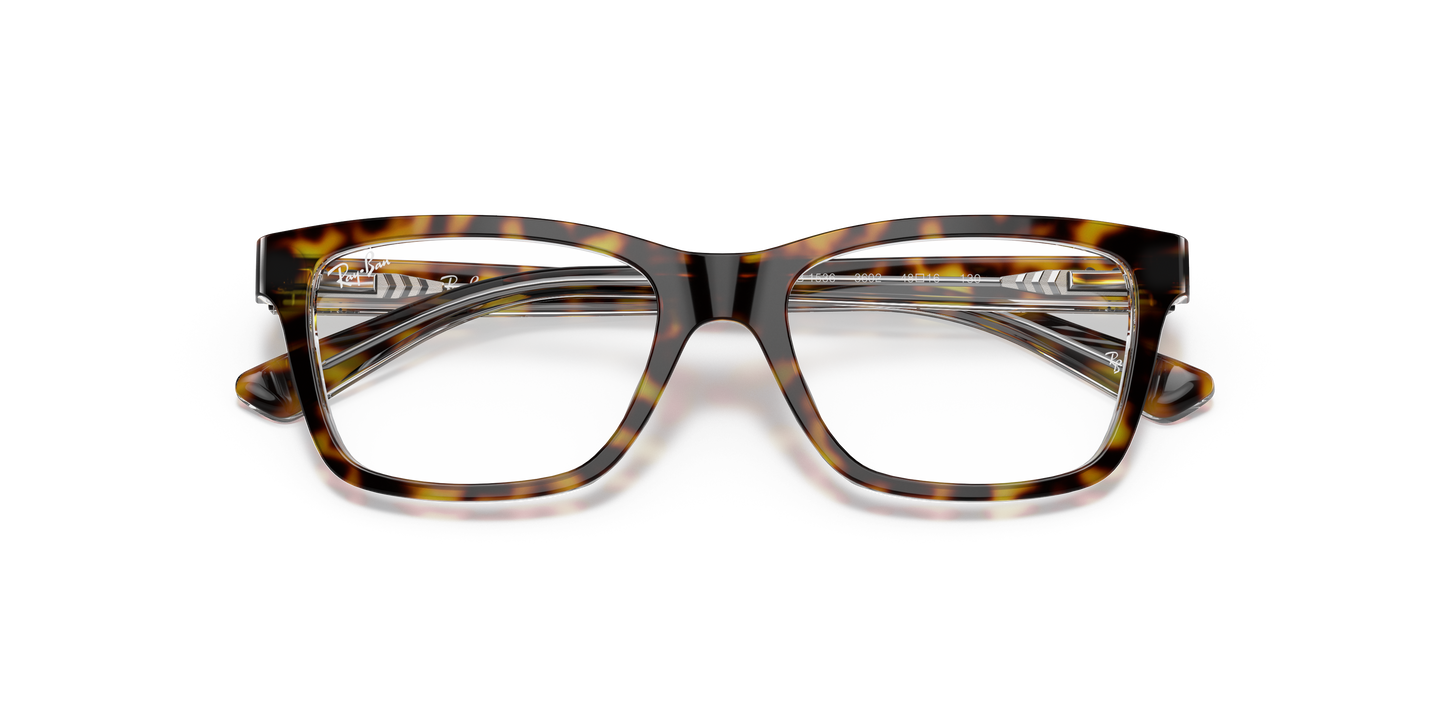 Ray-Ban RB1536 Kids Eyeglasses - Square Acetate Frame