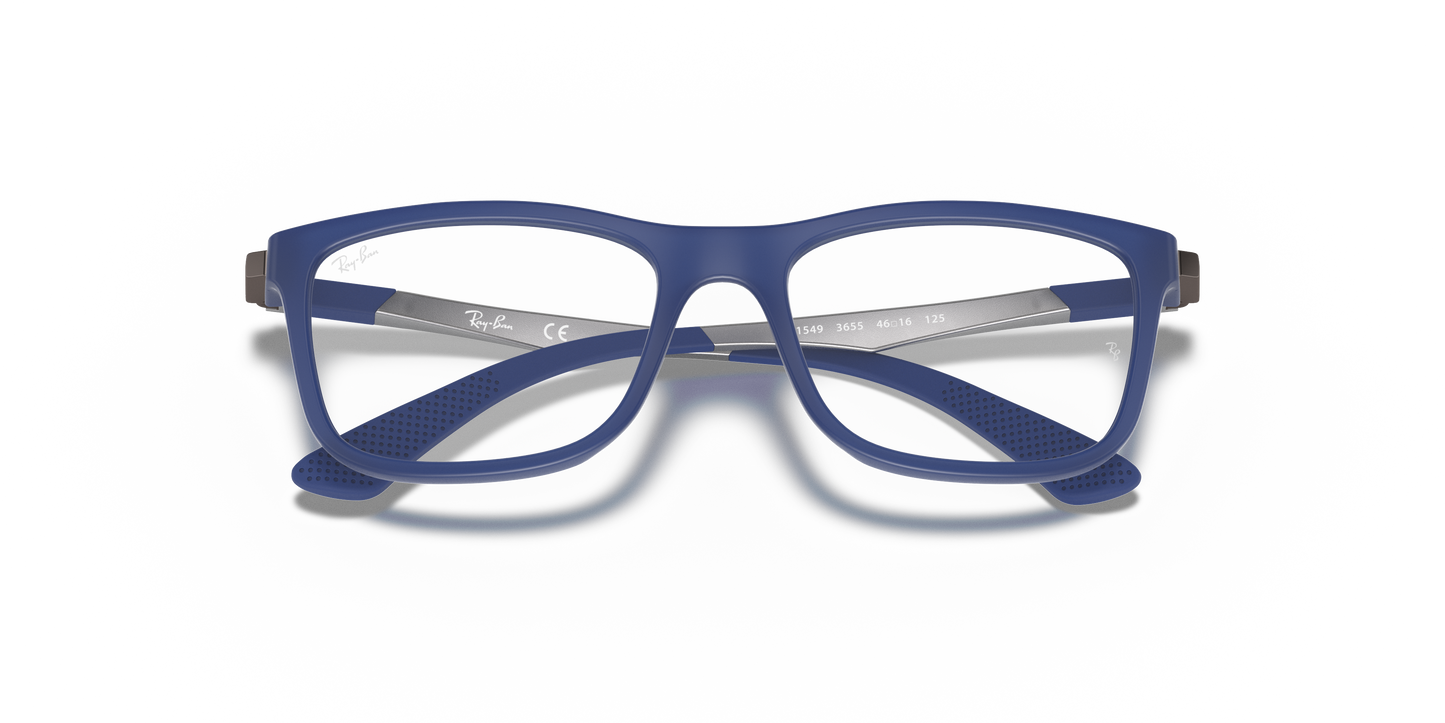Ray-Ban RB1549 Kids Eyeglasses - Square Injected Frame