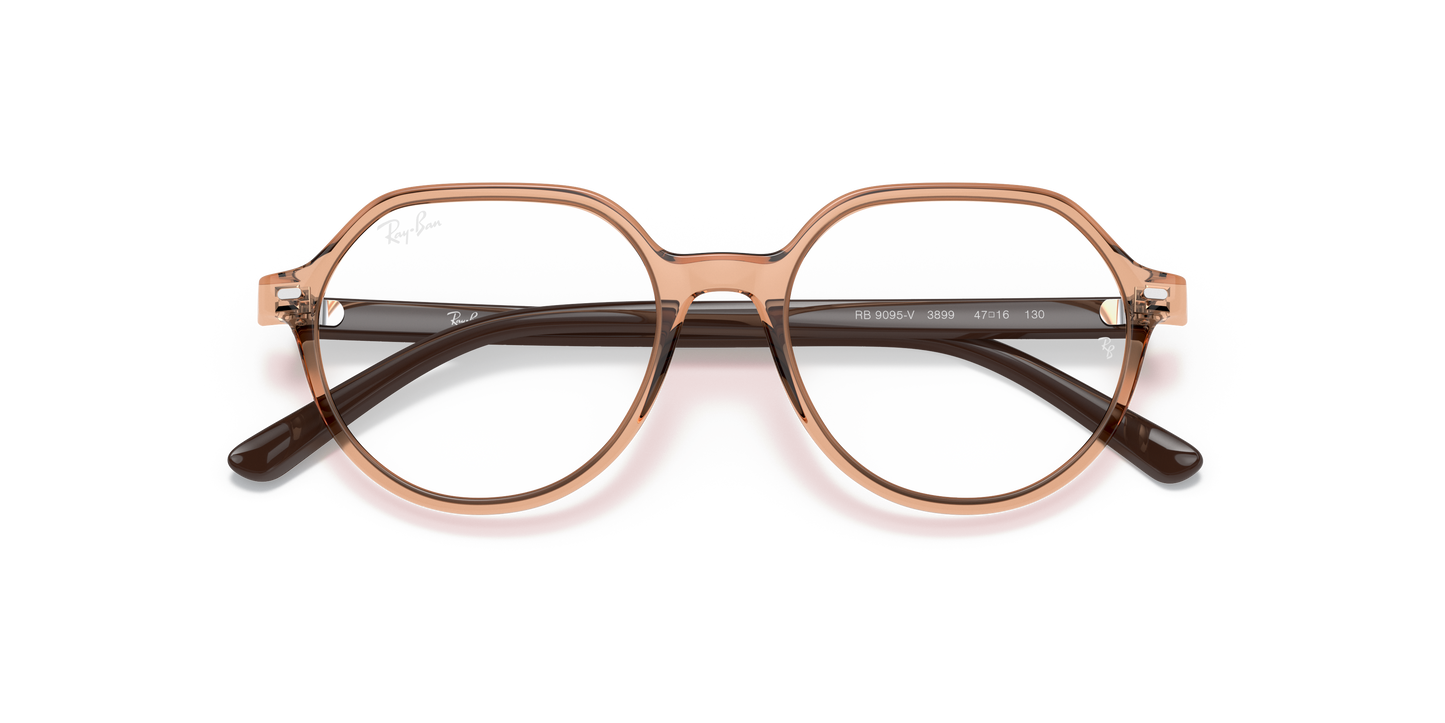 Ray-Ban RB9095V Thalia Kids Eyeglasses - Square Injected Frame