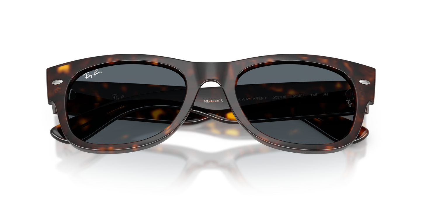 Ray-Ban RB0832S Mega Wayfarer II Sunglasses - Square Injected Frame