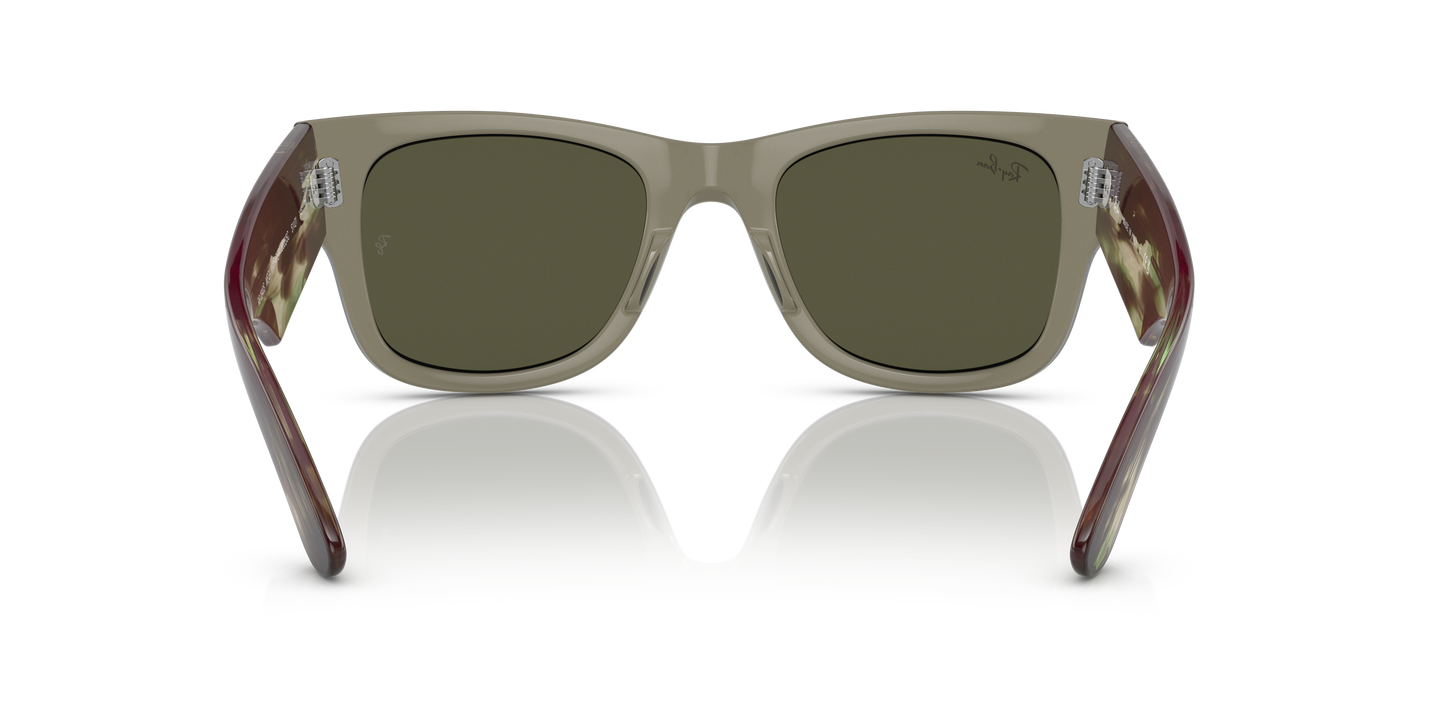 Ray-Ban RB0840S Mega Wayfarer Sunglasses - Square Injected Frame