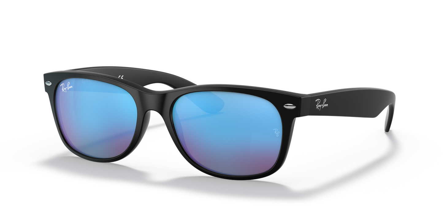 Ray-Ban RB2132 New Wayfarer Flash Sunglasses - Square Nylon Frame