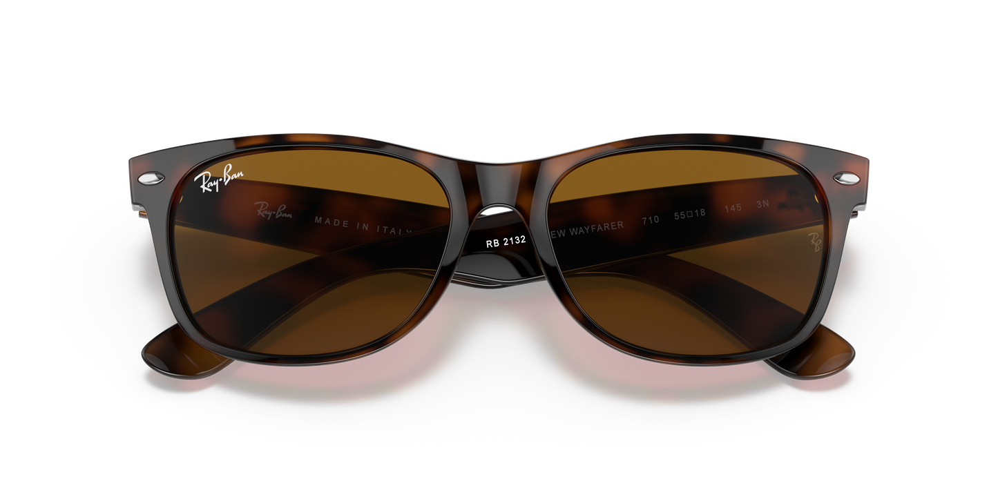 Ray-Ban RB2132 New Wayfarer Classic Sunglasses - Square Nylon Frame