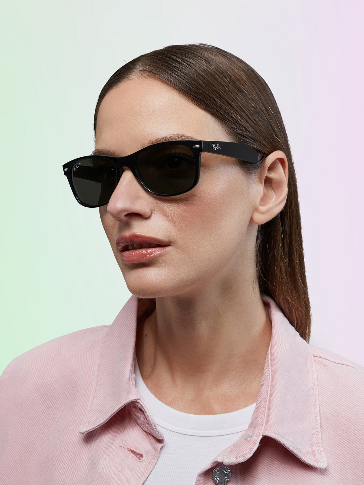 Ray-Ban RB2132 New Wayfarer Classic Sunglasses - Square Nylon Frame