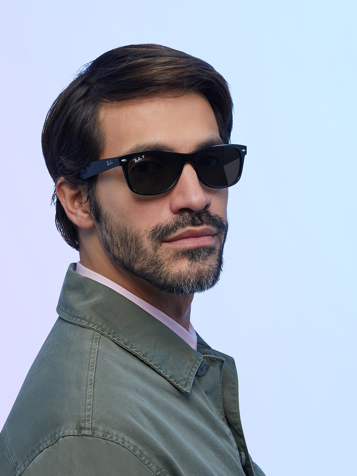 Ray-Ban RB2132 New Wayfarer Classic Sunglasses - Square Nylon Frame