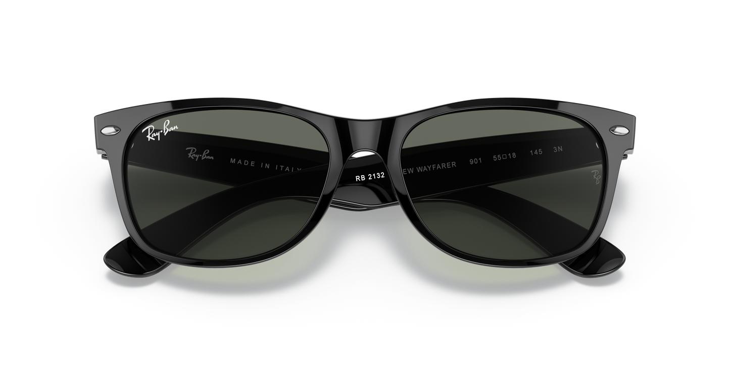 Ray-Ban RB2132 New Wayfarer Classic Sunglasses - Square Nylon Frame