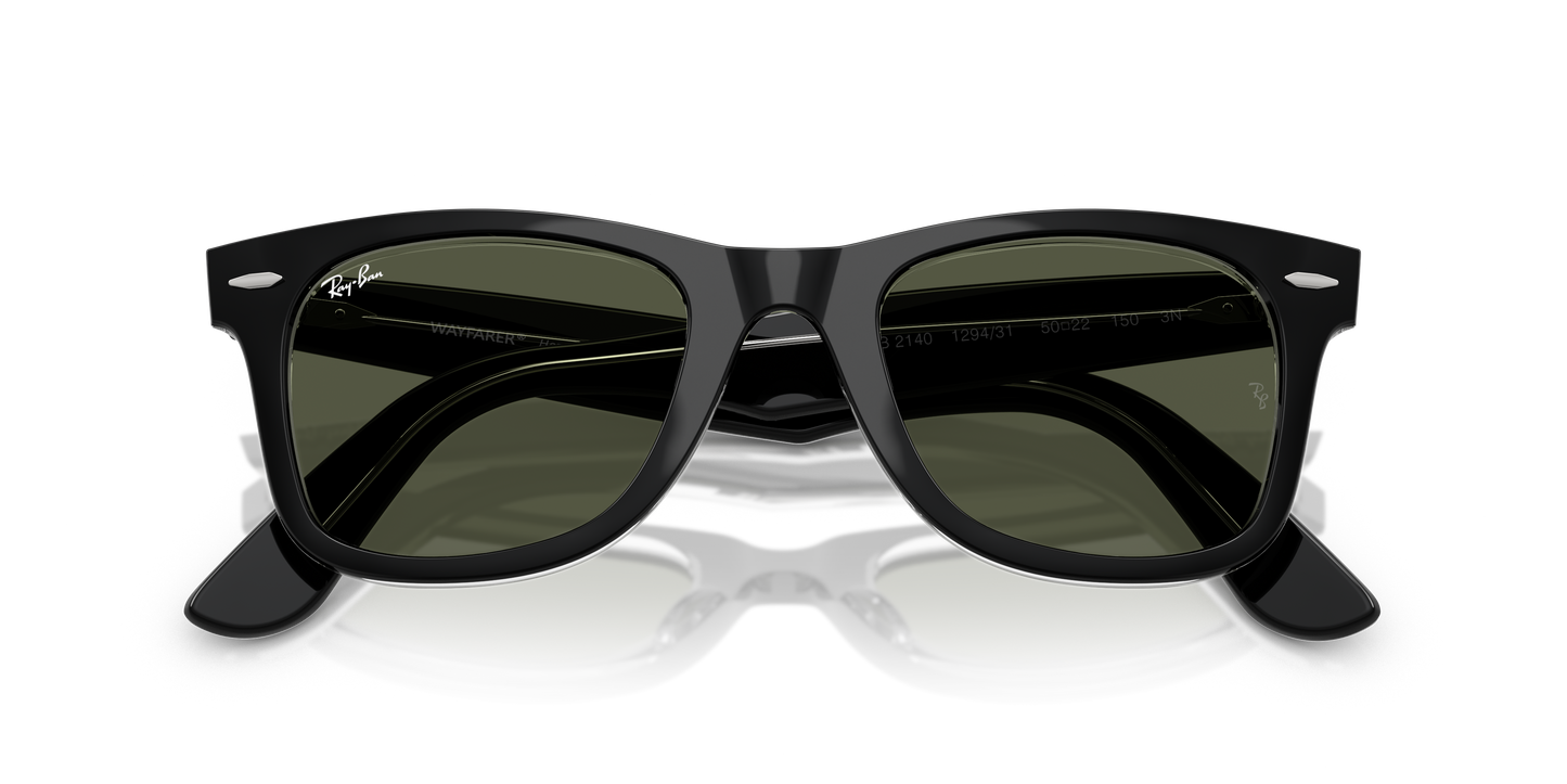 Ray-Ban RB2140 Original Wayfarer Classic Sunglasses - Square Acetate Frame