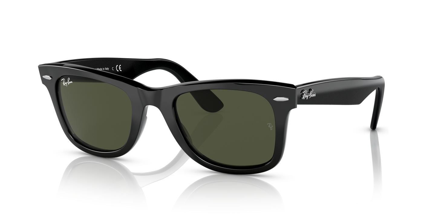 Ray-Ban RB2140 Original Wayfarer Bio-Based Sunglasses - Square Acetate Frame