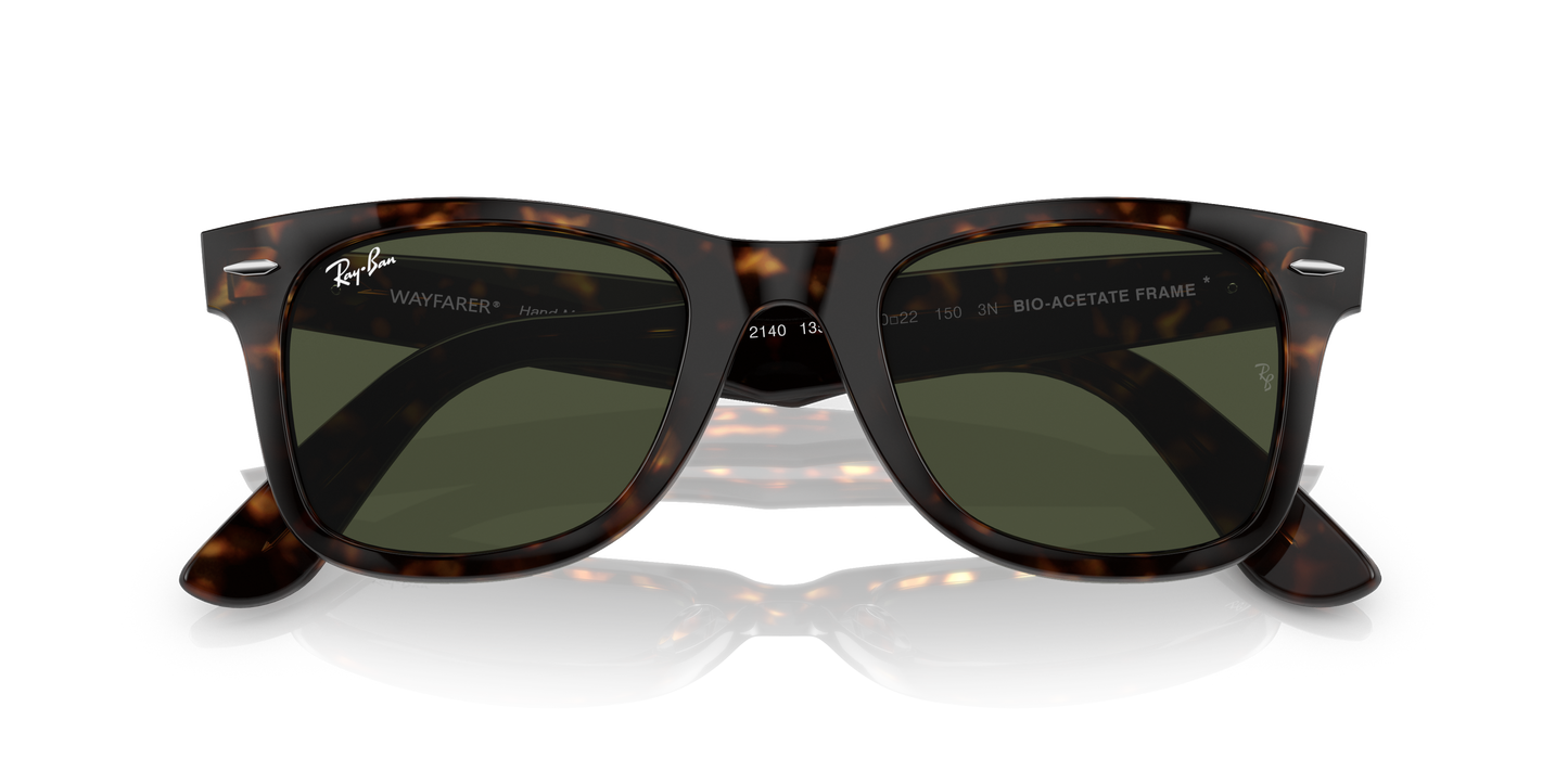 Ray-Ban RB2140 Original Wayfarer Bio-Based Sunglasses - Square Acetate Frame