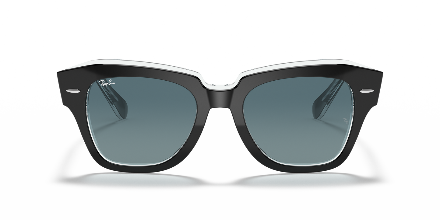 Ray-Ban RB2186 State Street Sunglasses - Square Acetate Frame