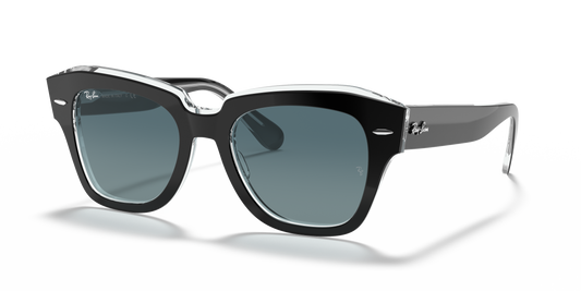 Ray-Ban RB2186 State Street Sunglasses - Square Acetate Frame