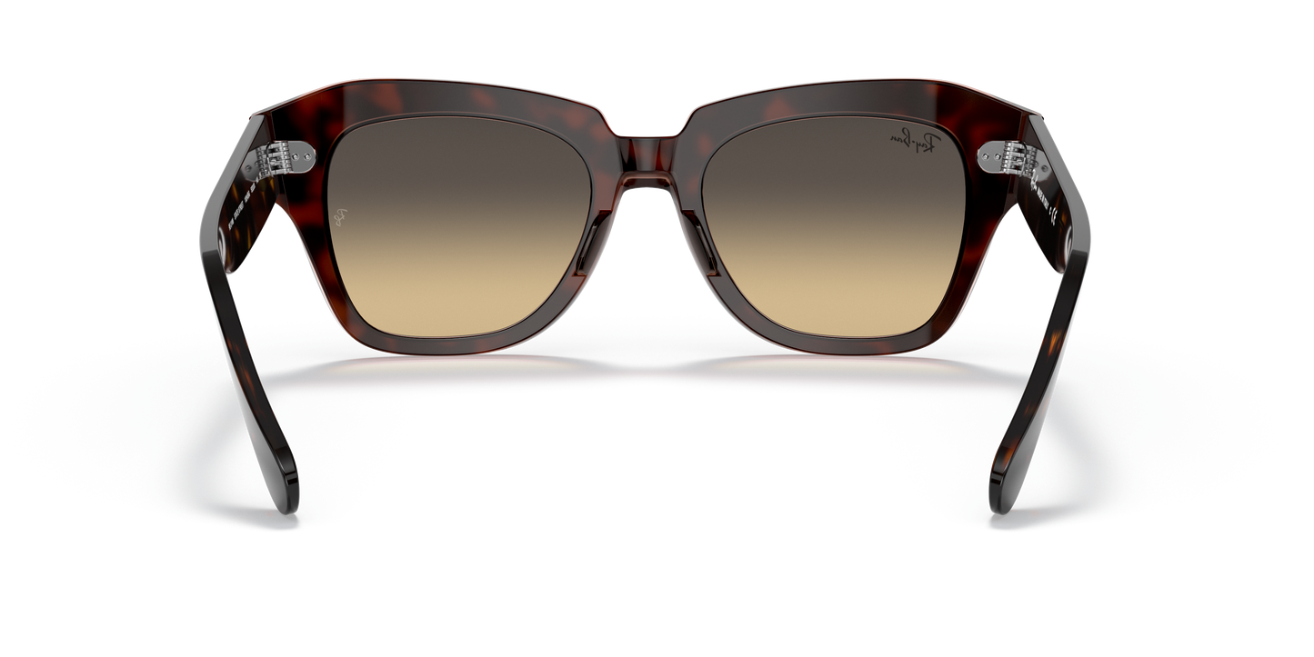 Ray-Ban RB2186 State Street Sunglasses - Square Acetate Frame