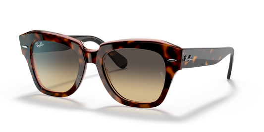 Ray-Ban RB2186 State Street Sunglasses - Square Acetate Frame