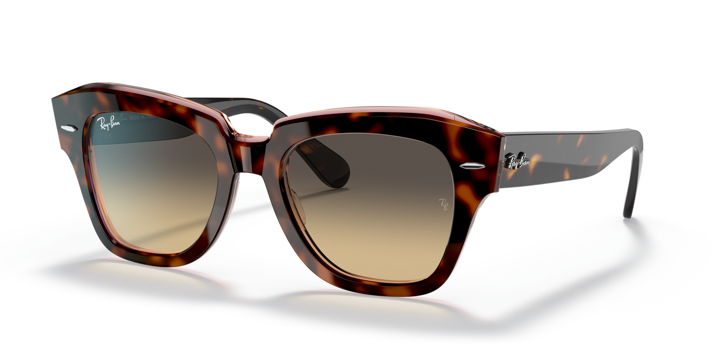 Ray-Ban RB2186 State Street Sunglasses - Square Acetate Frame