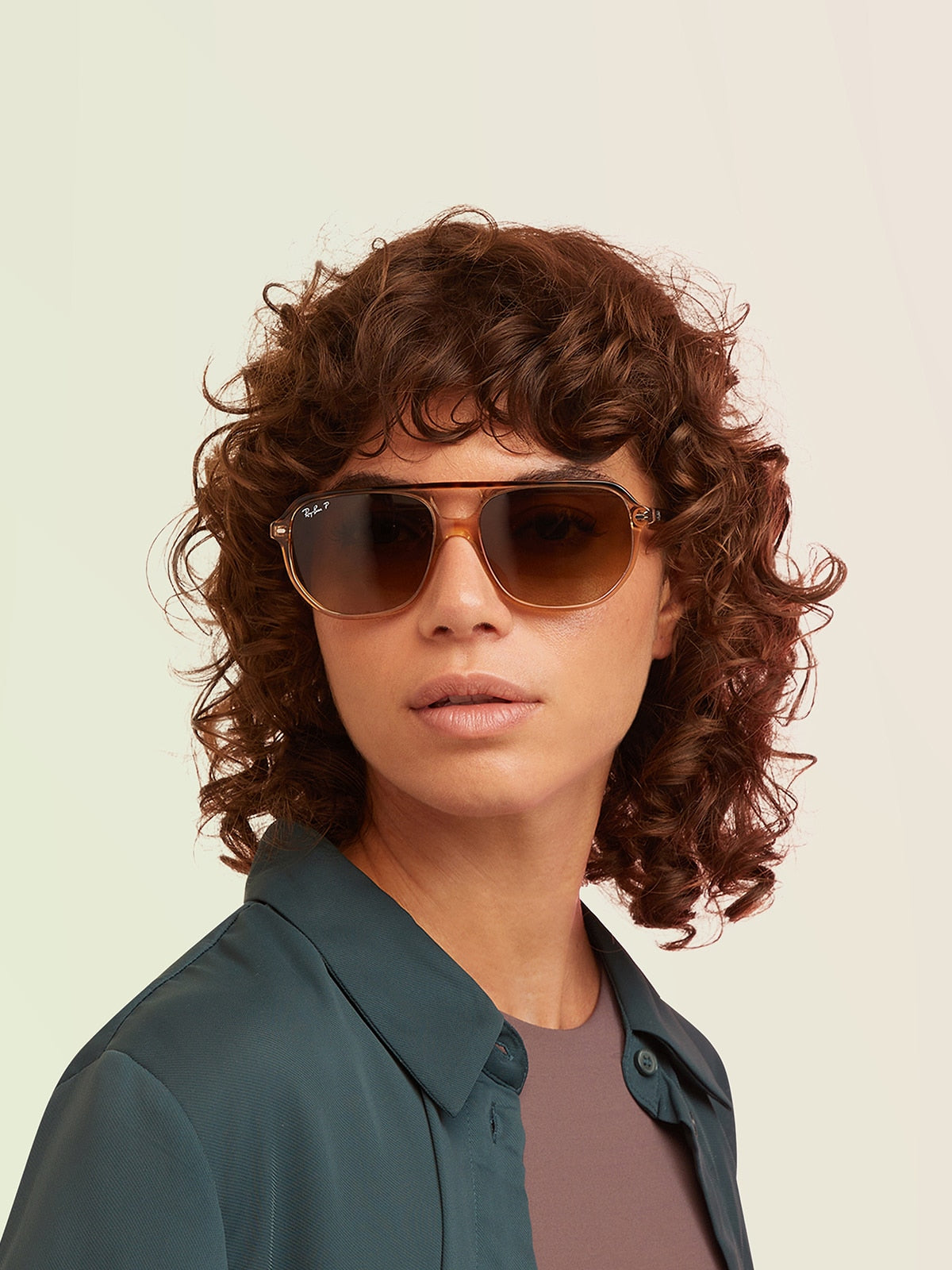 Ray-Ban RB2205 Bill One Sunglasses - Geometric Acetate Frame