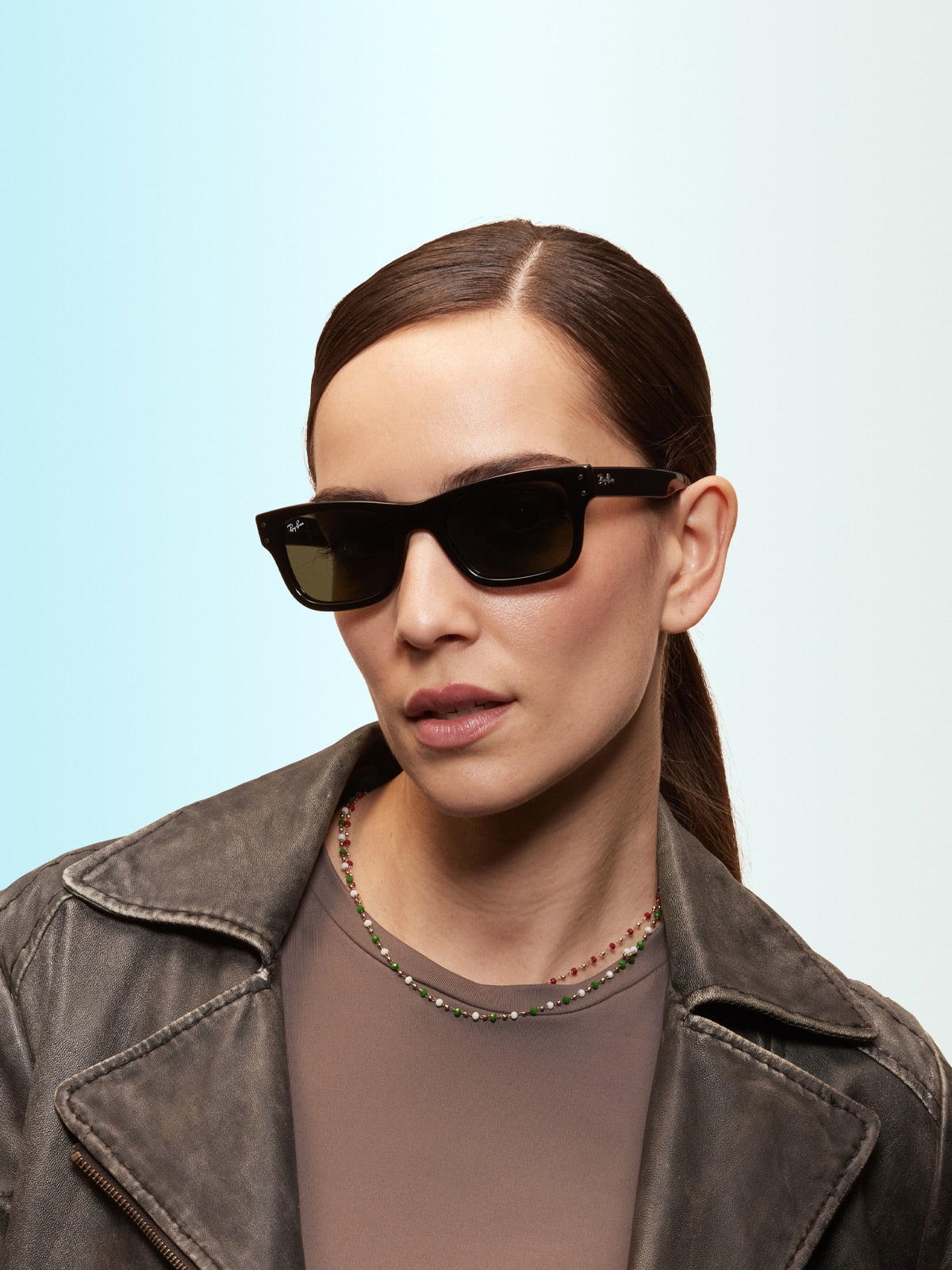 Ray-Ban RB2283 Burbank Sunglasses - Rectangle Acetate Frame