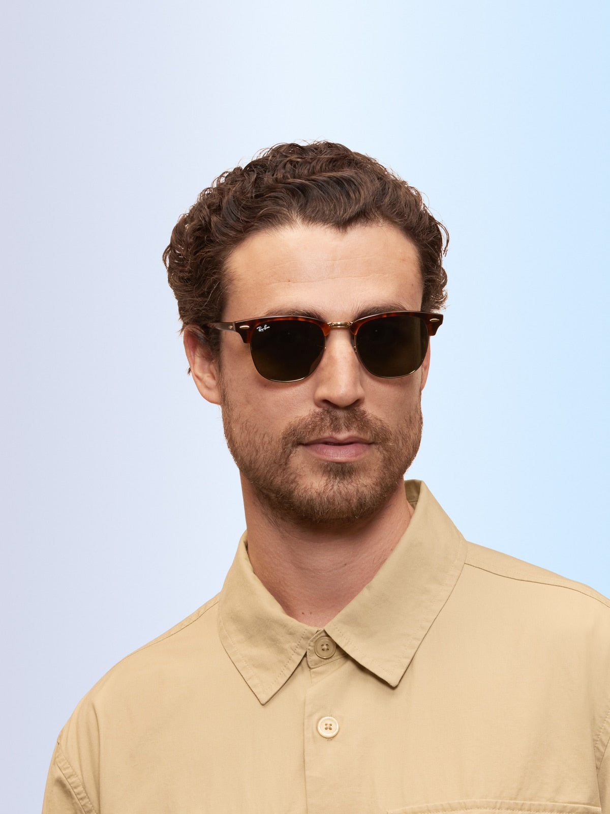 Ray-Ban RB3016 Clubmaster Classic Sunglasses - Square Acetate Frame