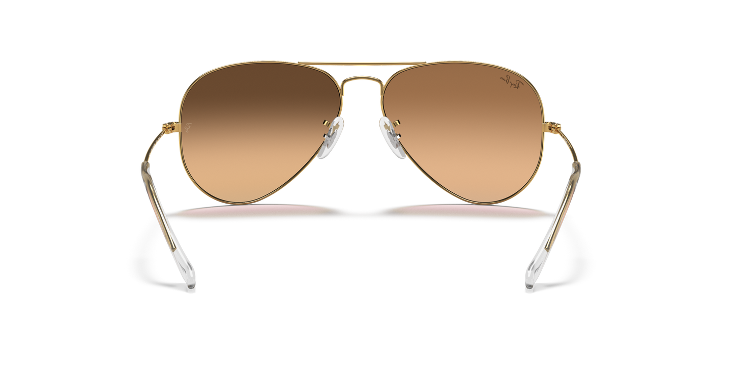 Ray-Ban RB3025 Aviator Gradient Sunglasses - Metal Frame