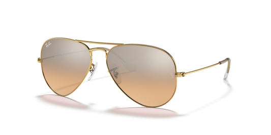 Ray-Ban RB3025 Aviator Gradient Sunglasses - Metal Frame
