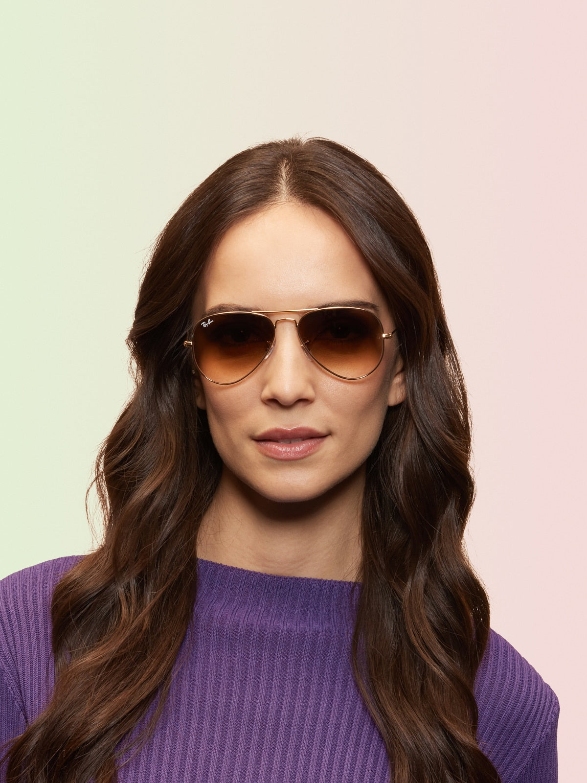 Ray-Ban RB3025 Aviator Gradient Sunglasses - Metal Frame