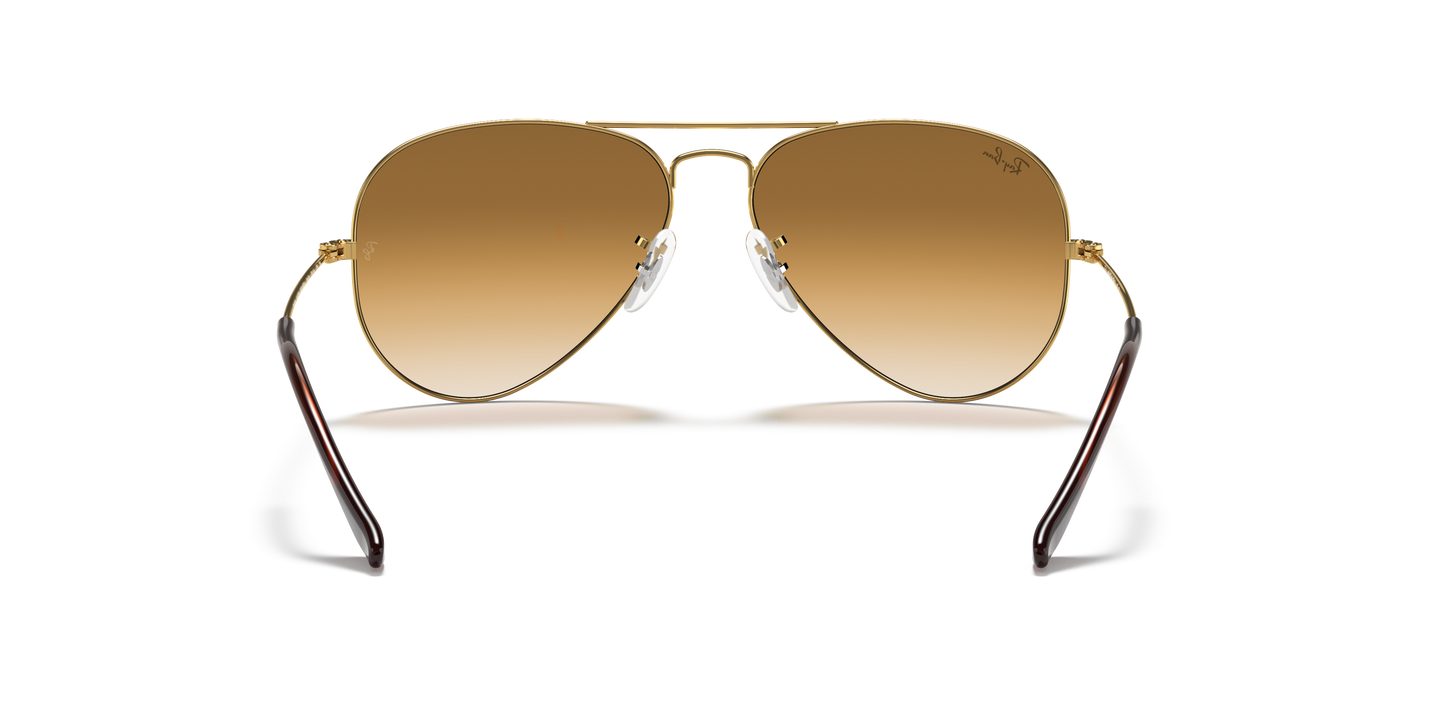 Ray-Ban RB3025 Aviator Gradient Sunglasses - Metal Frame