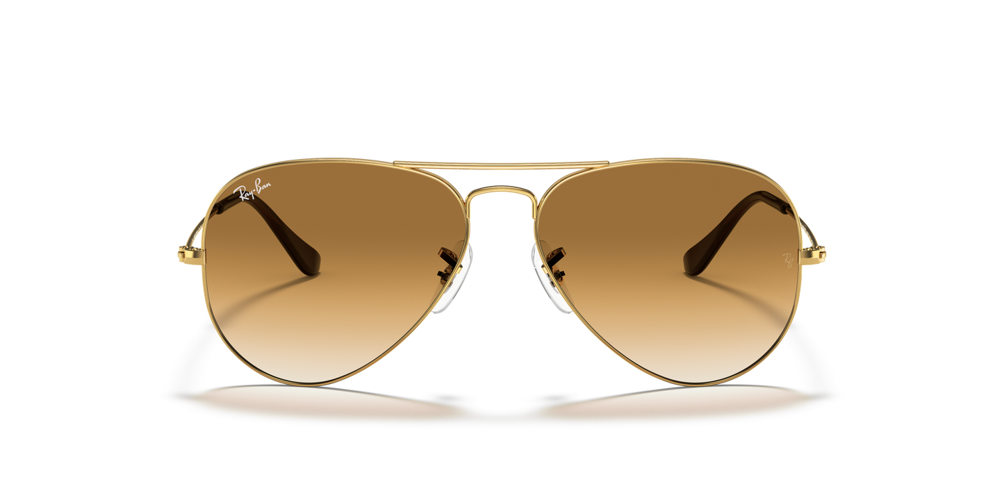 Ray-Ban RB3025 Aviator Gradient Sunglasses - Metal Frame