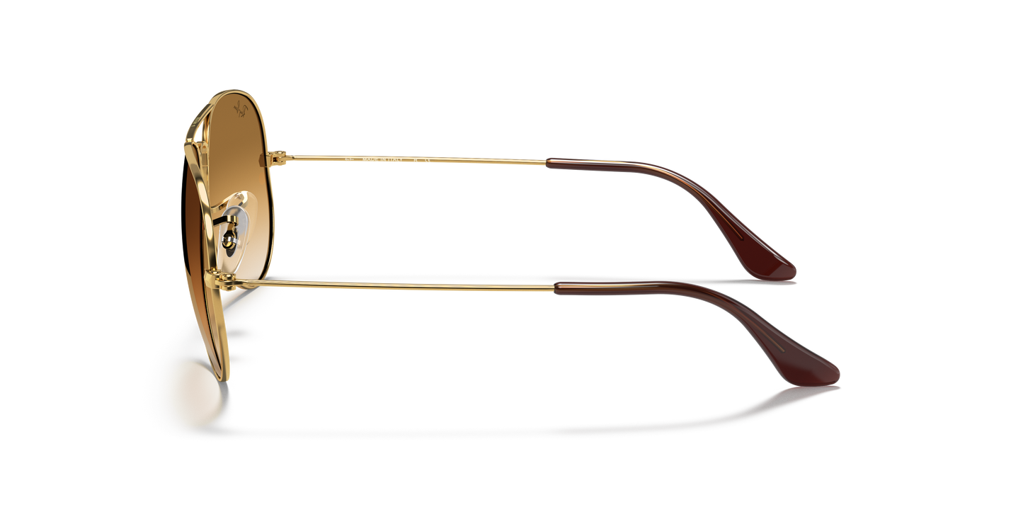Ray-Ban RB3025 Aviator Gradient Sunglasses - Metal Frame