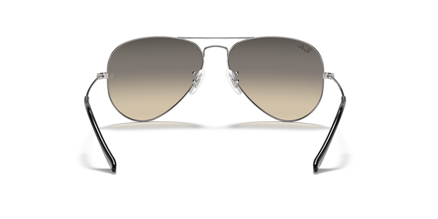 Ray-Ban RB3025 Aviator Gradient Sunglasses - Metal Frame
