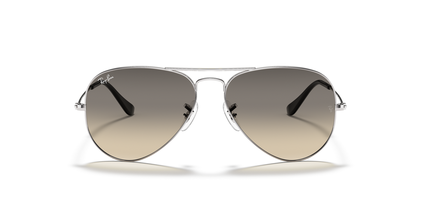 Ray-Ban RB3025 Aviator Gradient Sunglasses - Metal Frame