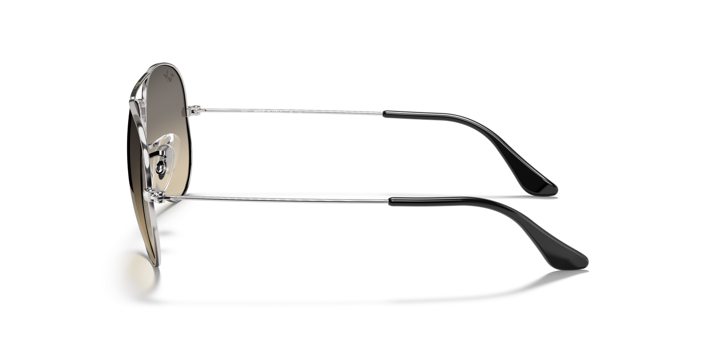 Ray-Ban RB3025 Aviator Gradient Sunglasses - Metal Frame