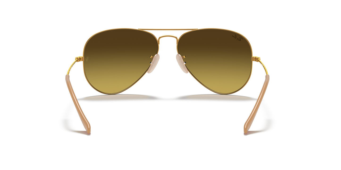 Ray-Ban RB3025 Aviator Gradient Sunglasses - Metal Frame