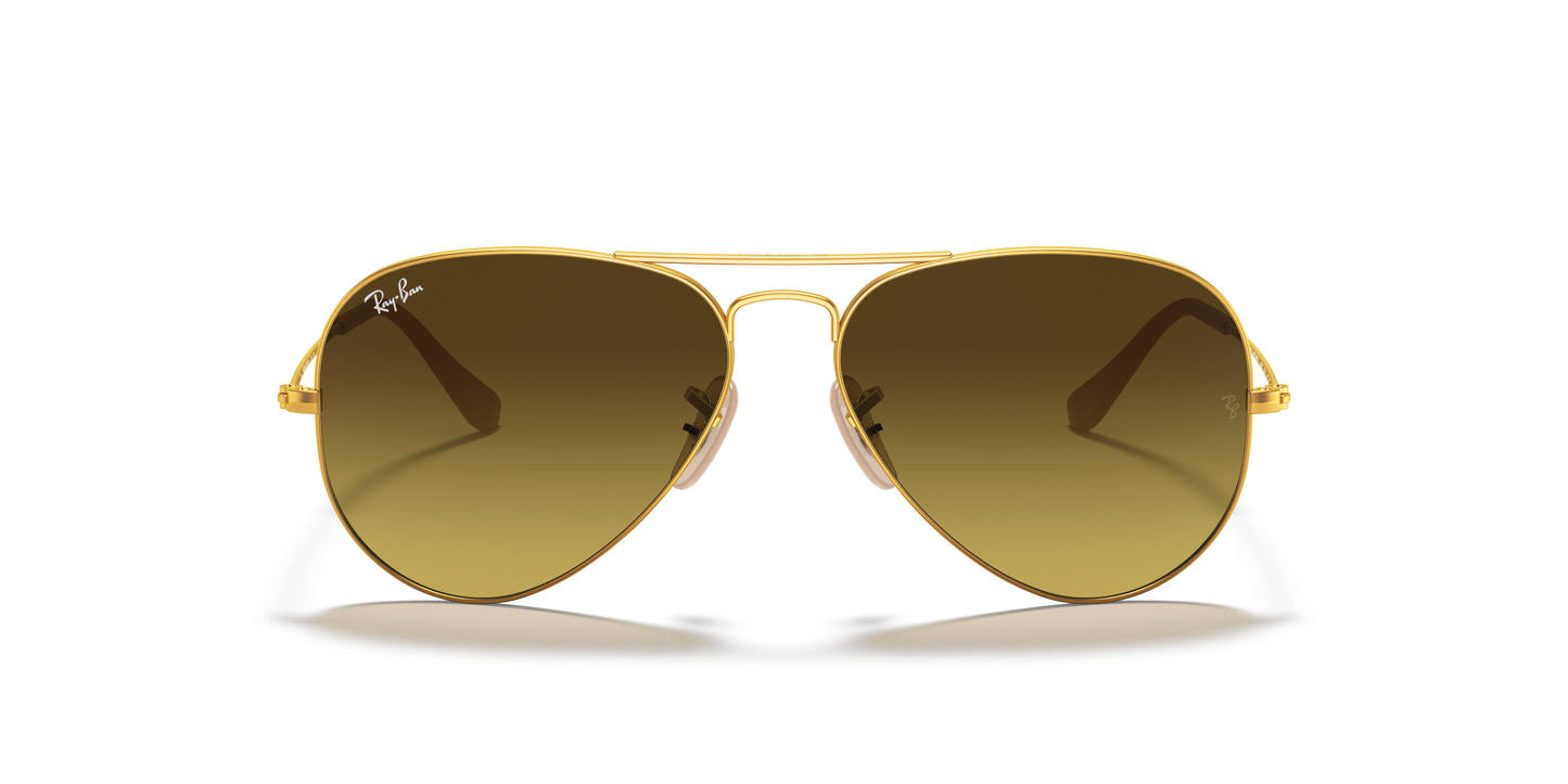 Ray-Ban RB3025 Aviator Gradient Sunglasses - Metal Frame