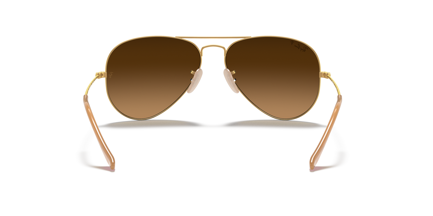 Ray-Ban RB3025 Aviator Gradient Sunglasses - Metal Frame